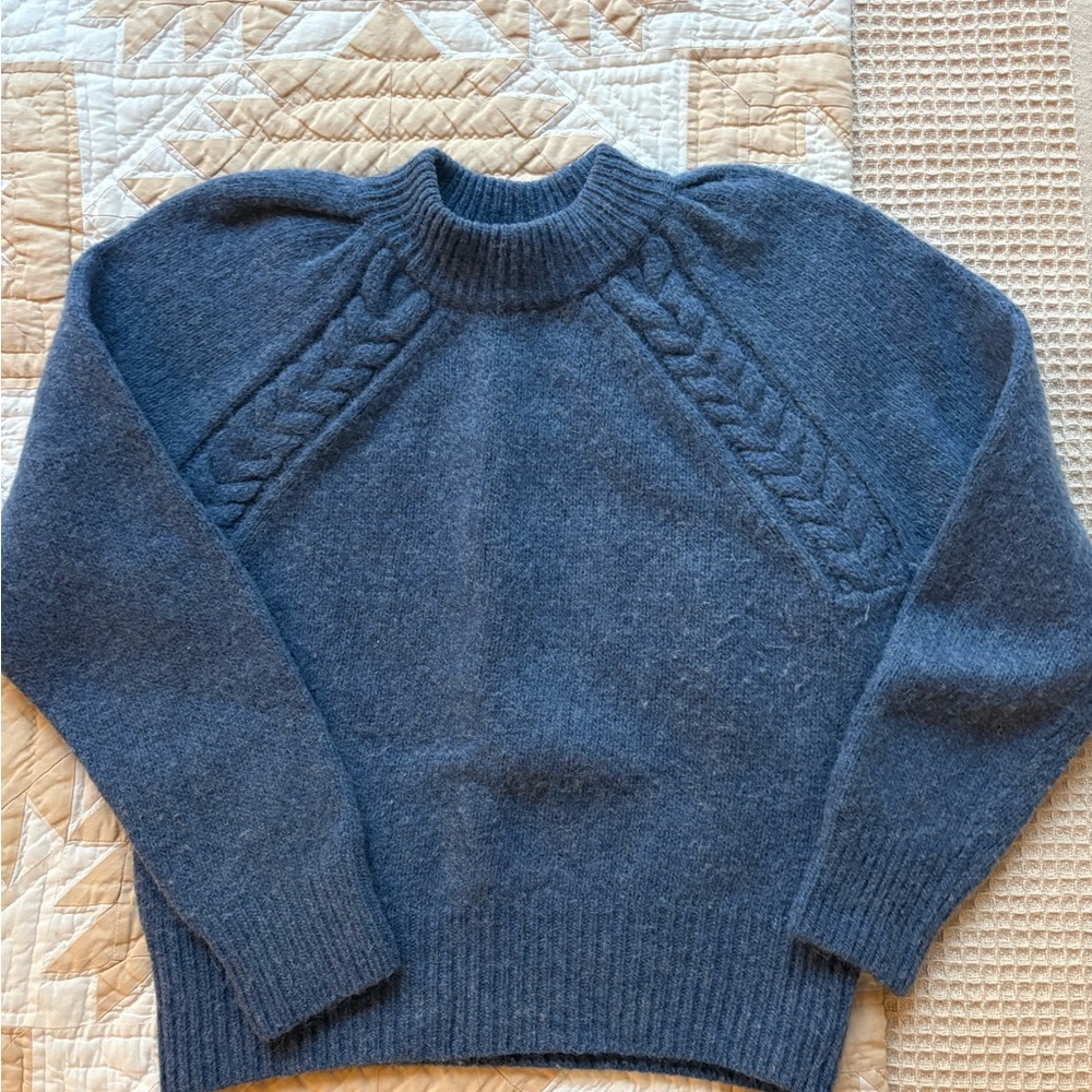 Petite Mendigote Blue Sweater